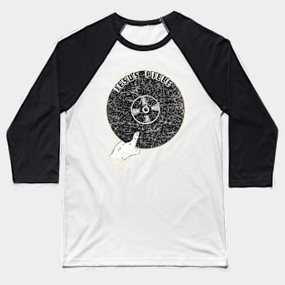 Jesus Piece Grab Vinyl Baseball T-Shirt